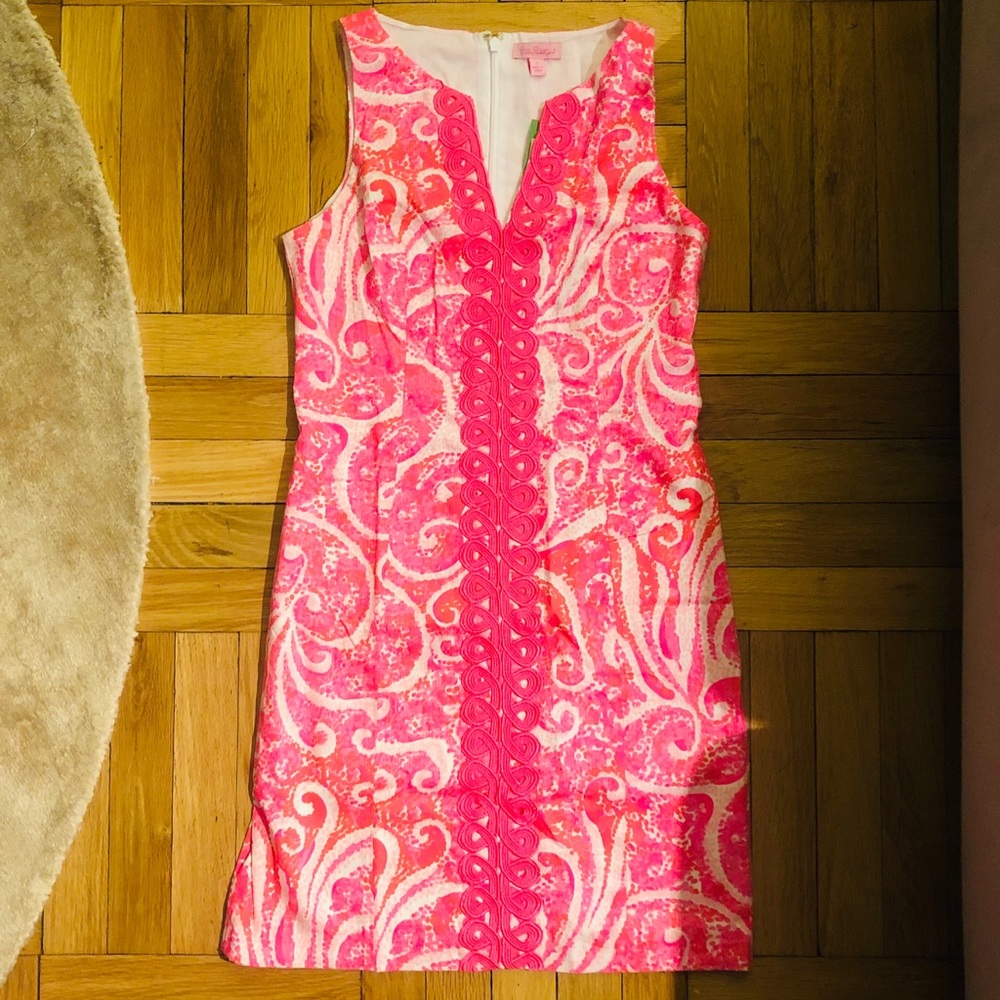 Lilly Pulitzer Ryder Shift Dress- Size 0- NWT
